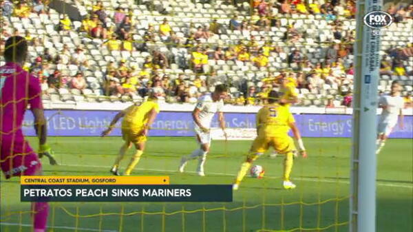 Petratos stunner sinks Mariners