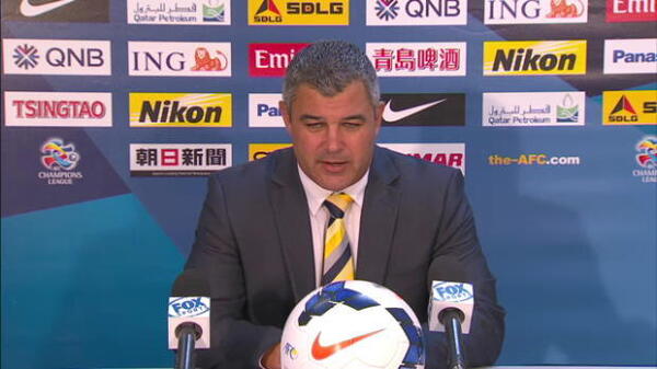 Central Coast post match media conference