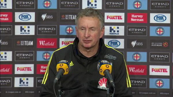 Wellington Phoenix Rd8 press conference