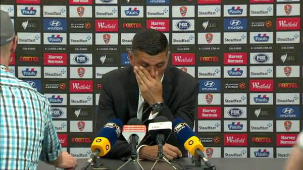 Brisbane Roar Rd13 press conference
