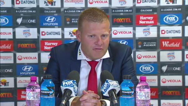 Adelaide United R.23 press conference