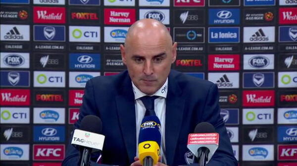 Melbourne Victory Rd23 press conference