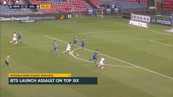 Jets strike late to down Reds
