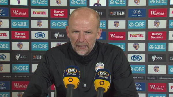 Perth Glory Rd 27 press conference