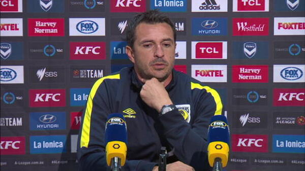 Central Coast Mariners Rd 27 press conference