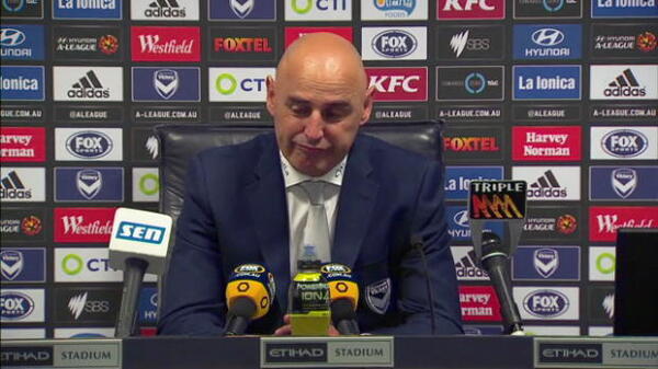 Melbourne Victory Rd8 press conference