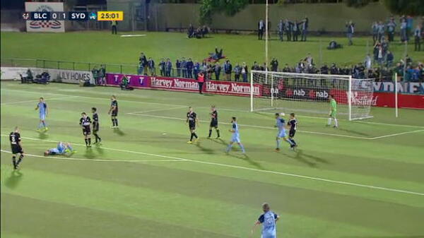 Carney nets stunning volley