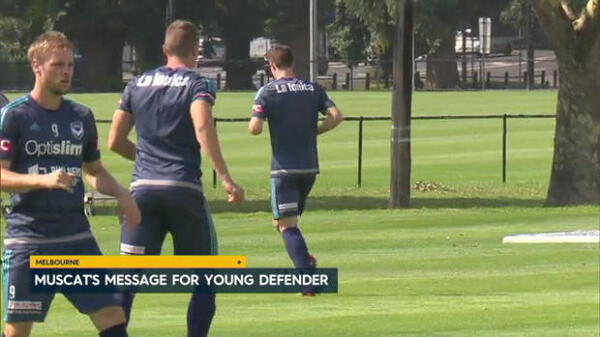 Muscat's message for young defender