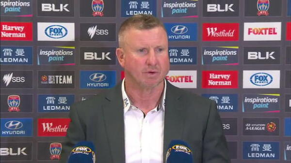 Newcastle Jets Rd7 press conference