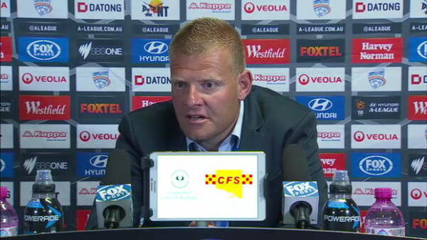 Adelaide United press conference