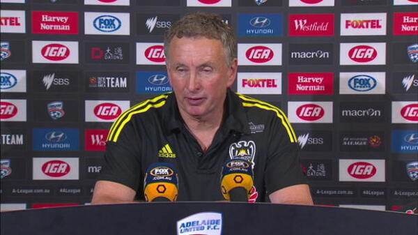 Wellington Phoenix Rd9 press conference