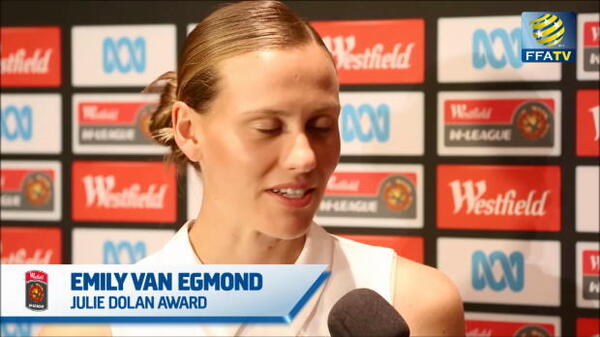 FFA TV | Van Egmond named W-League's best