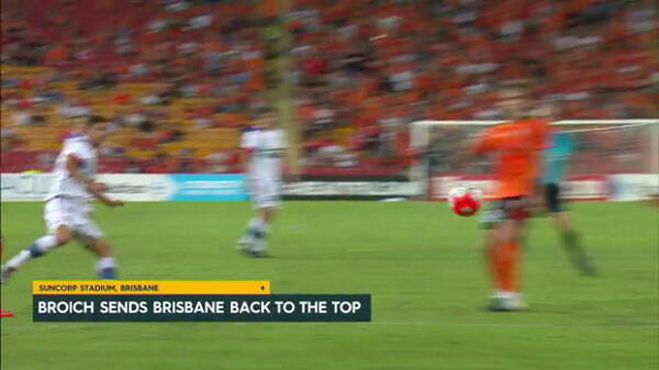 Broich sends Brisbane top