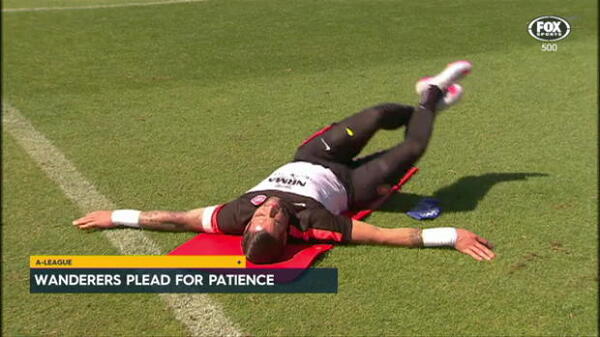 Wanderers plead for patience