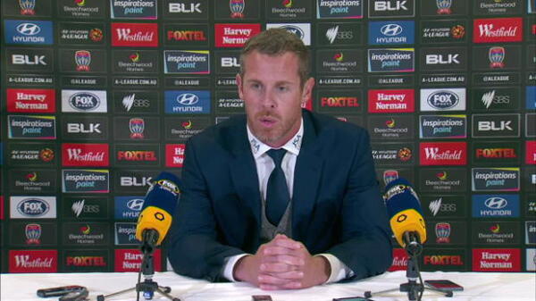 Newcastle Jets Rd6 press conference