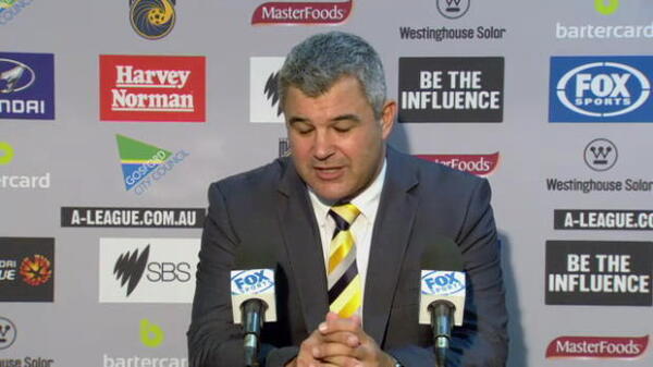 Central Coast Mariners press conference