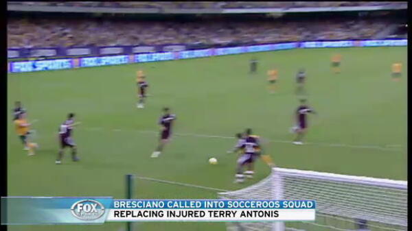 Bresciano called into Socceroos squad