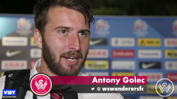 Wanderers players 'on that goal'