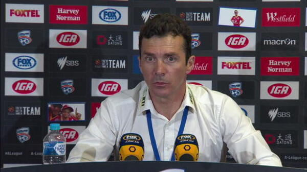 Adelaide United Rd6 press conference