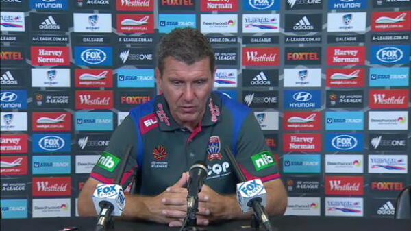 Newcastle Jets press conference 