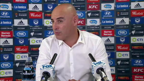 Melbourne Victory press conference
