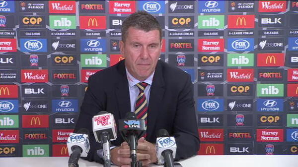Newcastle Jets press conference
