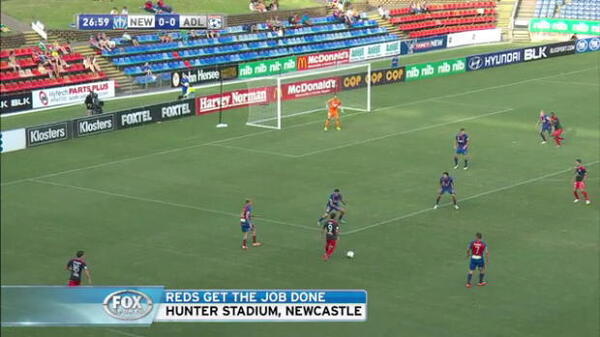 Reds edge Jets in Newcastle