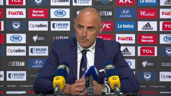 Melbourne Victory Rd23 press conference
