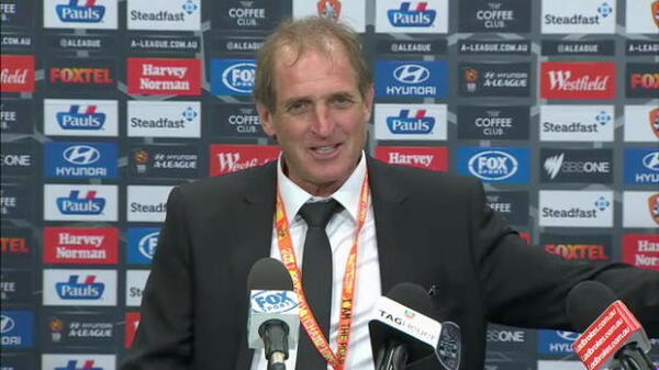 Brisbane Roar press conference