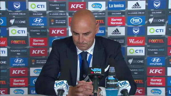 Melbourne Victory press conference