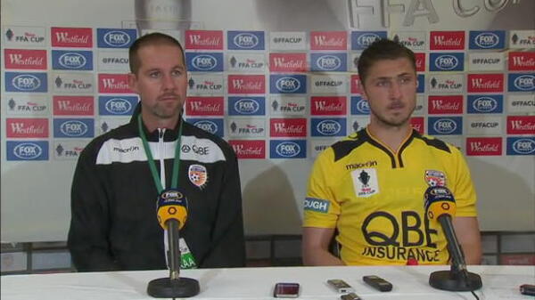 Perth Glory FFA Cup press conference