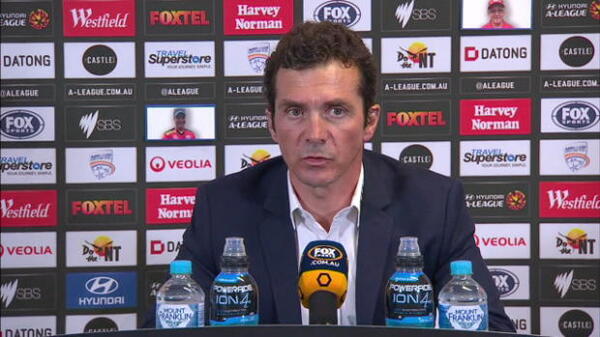 Adelaide United Rd21 press conference
