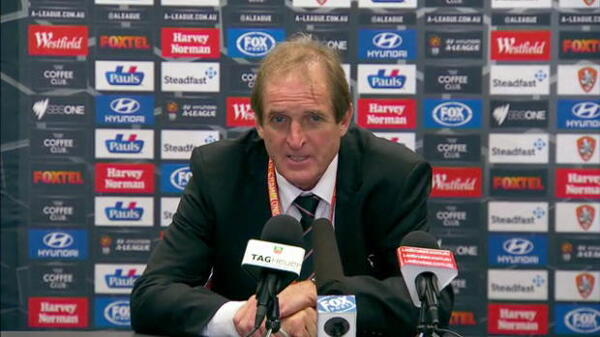 Brisbane Roar press conference