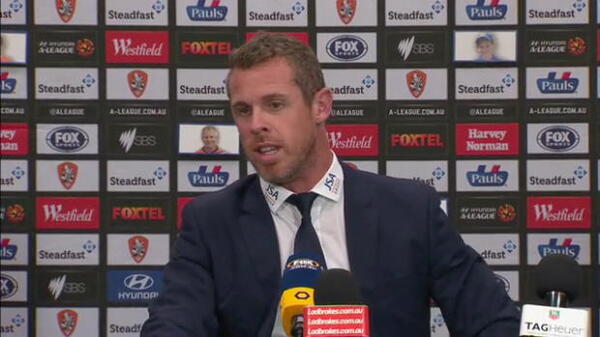 Newcastle Jets Rd26 press conference