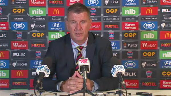 Newcastle Jets press conference