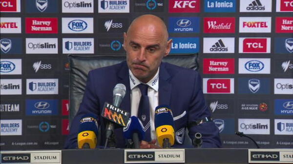 Melbourne Victory Rd17 press conference