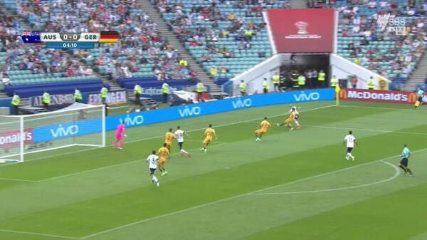 Caltex Socceroos beaten by Germany