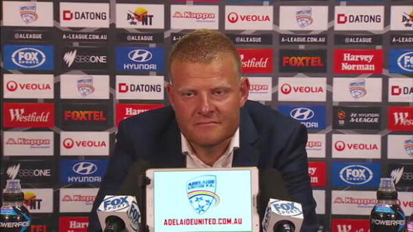 Adelaide United press conference