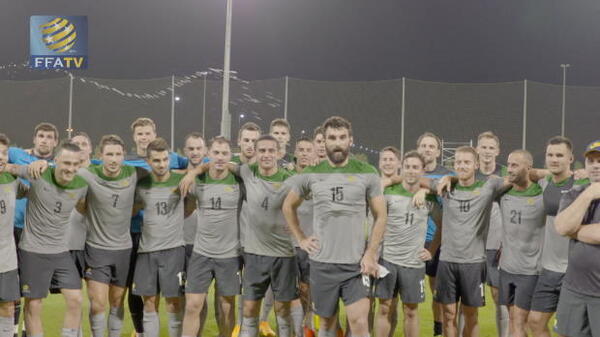 Socceroos message to Matildas