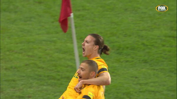 Irvine nets maiden Socceroos goal