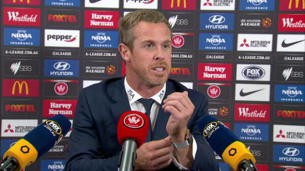 Newcastle Jets R12 press conference