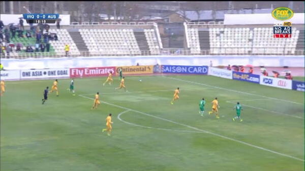 Caltex Socceroos held by Iraq