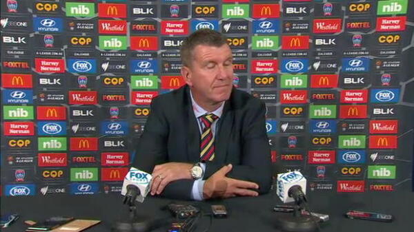 Newcastle Jets press conference