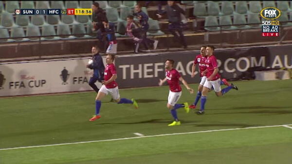 Sydney United level it late