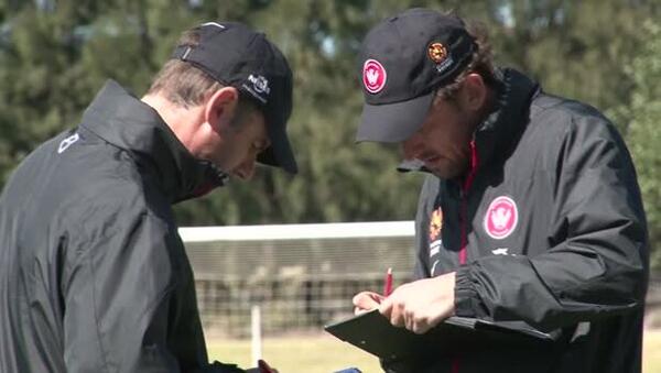 Tony Popovic hosts the first open training session of the 2013/14 season