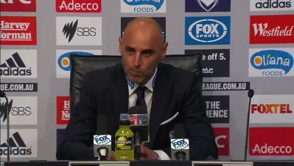 Melbourne Victory press conference