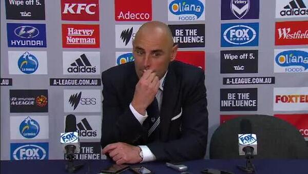 Melbourne Victory press conference