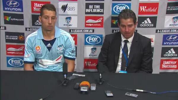 Sydney FC press conference