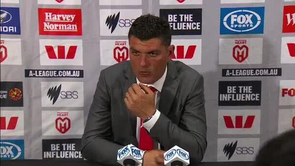 Melbourne Heart press conference