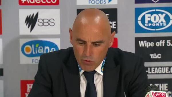 Melbourne Victory press conference